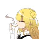 お嬢さまとメイドたち（個別スタンプ：22）