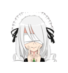 お嬢さまとメイドたち（個別スタンプ：28）