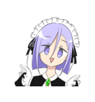 お嬢さまとメイドたち（個別スタンプ：32）
