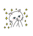 ニャンちゃんキャトちゃんスタンプ（個別スタンプ：14）
