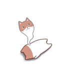 シンプルねこ シンプルうさぎ（個別スタンプ：18）