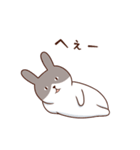 シンプルねこ シンプルうさぎ（個別スタンプ：30）