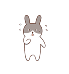 シンプルねこ シンプルうさぎ（個別スタンプ：37）