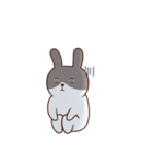 シンプルねこ シンプルうさぎ（個別スタンプ：38）