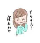 気持ちを伝える【リアクションガール】（個別スタンプ：28）