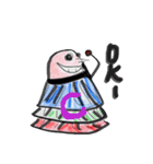 人差し指で描いたしゃとるーず（個別スタンプ：3）