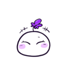 いろはいろ 紫（個別スタンプ：4）