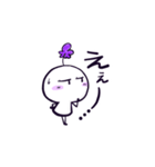 いろはいろ 紫（個別スタンプ：7）