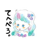スケーターまりちゃん（個別スタンプ：2）