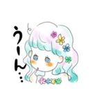 スケーターまりちゃん（個別スタンプ：8）