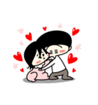 あおくんなぎちゃん1（個別スタンプ：1）