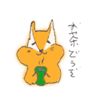 手描きリス（個別スタンプ：10）
