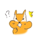 手描きリス（個別スタンプ：15）