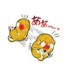 照れる柴犬（個別スタンプ：4）