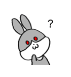 うさぎのまん丸くん 1（個別スタンプ：11）