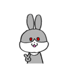 うさぎのまん丸くん 1（個別スタンプ：14）