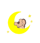ハリネズミとリス（個別スタンプ：3）