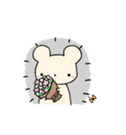 ハリネズミとリス（個別スタンプ：6）