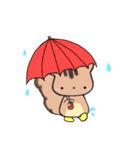 ハリネズミとリス（個別スタンプ：12）