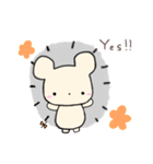 ハリネズミとリス（個別スタンプ：13）