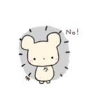 ハリネズミとリス（個別スタンプ：14）