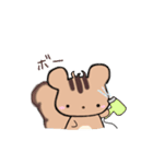 ハリネズミとリス（個別スタンプ：16）
