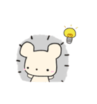 ハリネズミとリス（個別スタンプ：22）