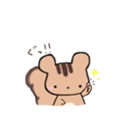 ハリネズミとリス（個別スタンプ：24）