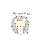 ハリネズミとリス（個別スタンプ：26）