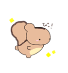 ハリネズミとリス（個別スタンプ：29）
