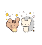 ハリネズミとリス（個別スタンプ：30）