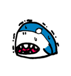 鮫のシャークサメザメ君（個別スタンプ：16）