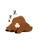 毎日を頑張るごんくん（個別スタンプ：7）