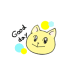 幸せな猫ロビン（個別スタンプ：1）