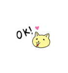 幸せな猫ロビン（個別スタンプ：7）