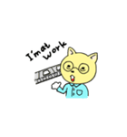 幸せな猫ロビン（個別スタンプ：9）