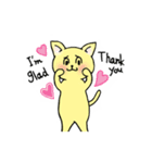 幸せな猫ロビン（個別スタンプ：32）