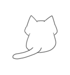 じゆうな猫。（個別スタンプ：8）