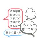 写真に一言申す（個別スタンプ：37）