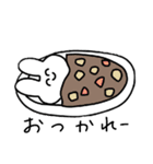 うさぎしゃんの日常（個別スタンプ：1）