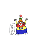キュートなキャラクター達（個別スタンプ：6）