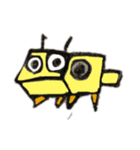 段ボール生き物（個別スタンプ：7）