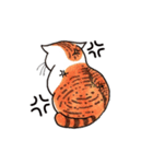 怒る猫さん（個別スタンプ：5）