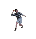 ハッピーな彼（個別スタンプ：1）