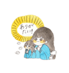Hime cut girls.（個別スタンプ：5）