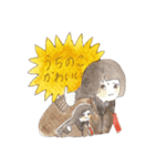 Hime cut girls.（個別スタンプ：6）
