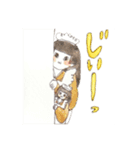 Hime cut girls.（個別スタンプ：7）