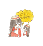 Hime cut girls.（個別スタンプ：10）