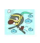 小鳥人遊1（個別スタンプ：16）