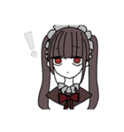 ピロリ菌と女の子（個別スタンプ：7）
